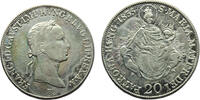 Ungarn 20 Krajczar Kremnitz- Franz II. (I.) -