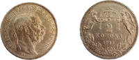Ungarn 2 Korona 1913 Kremnitz- Franz Joseph I. EF