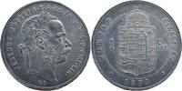 Ungarn 1 Forint 1879 Kremnitz- Franz Joseph I. EF