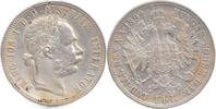 Österreich 1 Florin/ 1 Gulden Franz Joseph I. -