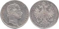 Österreich 1 Florin/ 1 Gulden Franz Joseph I. -
