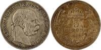 Österreich/Ungarn- Kremnitz 5 Korona 1909 Franz Joseph I. VF