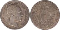 Österreich 1 Gulden/ 1 Florin 1875 Wien- Franz Joseph I. Vorzüglich 45,00 EUR  Excl. 16,00 EUR Verzending