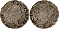 Böhmen 20 Kreuzer 1843 C Prag- Ferdinand I. Fast Vorzüglich 26,00 EUR  Excl. 16,00 EUR Verzending