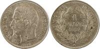 Frankreich 1 Franc Napoleon III.- Paris -
