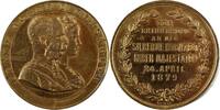 Österreich Messingmedaille 1879 Medailleur J. Christlbauer auf die Silbe... 75,00 EUR  Excl. 16,00 EUR Verzending