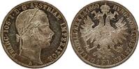 Österreich 1 Florin/ 1 Gulden Franz Joseph I. -