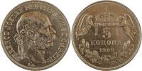 Ungarn- Kremnitz 5 Korona 1909 Franz Joseph I. VF