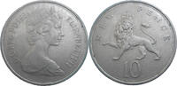 Great Britain 10 Pence 1968 Elizabeth II. (1952-2022) VF 4,00 EUR  Excl. 4,90 EUR Verzending