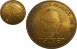 Mongolia 1 Tugrik Sovieth-Mongolian Space Flight -