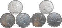 Canada 25 Cents Elizabeth II. (1952-2022) -