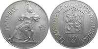 Czechoslovakia 100 Kronen Matej Bel, silver commemorative coin -