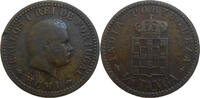 India 1/8 Tanga Carlos I. (1889-1908) -