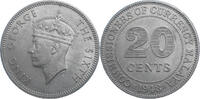 Malaya and British Borneo 20 Cents George VI. (1936-1952) -