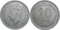 Malaya and British Borneo 10 Cents George VI. (1936-1952) -