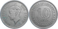 Malaya and British Borneo 10 Cents George VI. (1936-1952) -