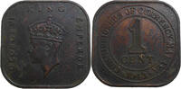 Malaya and British Borneo 1 Cent George VI. (1936-1952) -