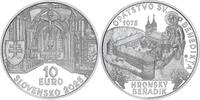 Slovakia 10 Euro Benedictine Abbey in Hronský Beňadik -