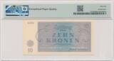 Czechoslovakia (Theresienstadt Ghetto), 10 Kronen 1943 - PMG 66 EPQ