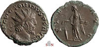 Victorinus Antoninianus - PIETAS AVG - Elmer 741 - excellent portrait -