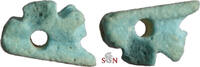   Egyptian Faience Bastet Pendant - Late Period, 664-332 BC  95,00 EUR  Excl. 6,50 EUR Verzending