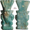   Egyptian Faience Bes Amulet Pendant - Late Period, 664-332 BC  225,00 EUR  Excl. 14,00 EUR Verzending