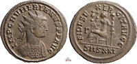   Numerianus Antoninianus - FIDES EXERCIT AVGG - RIC 460  225,00 EUR  Excl. 14,00 EUR Verzending