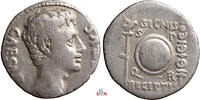   Augustus Denarius - SIGNIS RECEPTIS - Aquila & Signum - RIC 86 a  350,00 EUR  Excl. 14,00 EUR Verzending