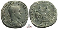 Philippus II Sestertius - LIBERALITAS AVGG III - RIC 267a -