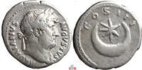   Hadrianus Denarius - Star above Crescent - RIC 202  125,00 EUR  Excl. 10,00 EUR Verzending