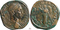    Severus Alexander Sestertius - Victory standing left - RIC 618 