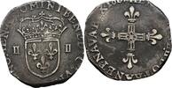 Frankreich 1/4 Ecu Henri IV. 1589-1610. -