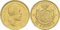 Schweden 10 Kronor Oskar II. 1872-1907 -