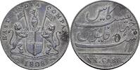 Indien-Britisch Indien und East India Company Cu-20 Cash Madras Presidency. -