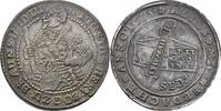 Braunschweig-Wolfenbüttel August der Jüngere 1635-1666 1/2 IV. Glockentaler 1643 feine Patina, winziger Schrötlingsfehler am Rand, vorzüglich