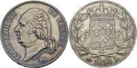 Frankreich 5 Francs Louis XVIII. 1814,1815-1824 -