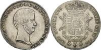Italien-Toskana Taler zu 4 Fiorini Leopold II. von Lothringen 1824-1859 -