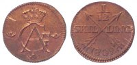 Schweden Cu 1/12 Skilling Gustav IV. Adolf 1792-1809. -