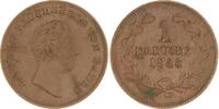 Baden-Durlach Cu Kreuzer Leopold 1830-1852. -