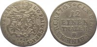Sachsen-Albertinische Linie 1/12 Taler Friedrich Christian 1763. -