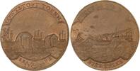Großbritannien-Suffolk Cu Halfpenny Lowestoft. -