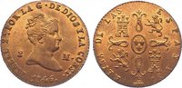 Spanien-Königreich Cu 2 Maravedis Isabel II. 1833-1868. -