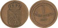 Baden-Durlach Cu Kreuzer Karl Friedrich 1806-1811. -