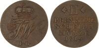 Braunschweig-Wolfenbüttel Cu 2 Pfennig Friedrich Wilhelm 1806-1815. -