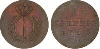 Brandenburg-Preußen Cu Pfennig Friedrich Wilhelm III. 1797-1840. -