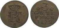 Brandenburg-Preußen 3 Gute Pfennig Friedrich II. 1740-1786. -