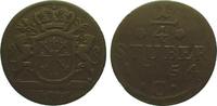 Brandenburg-Preußen Cu 1/4 Stüber 1 Friedrich II. 1740-1786. -