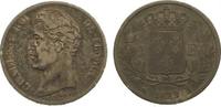 Frankreich Franc Charles X. 1824-1830. -