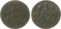 Brandenburg-Preußen Pfennig Friedrich Wilhelm II. 1786-1797. -