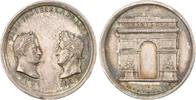 Frankreich Silbermedaille Medaillen Napoleons I. EF